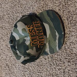 Toddler boys mess maker hat
